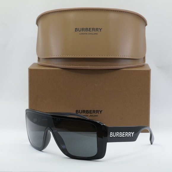 FINAL PRICE NEW BURBERRY BE4401U 300187 BLACK GREY SUNGLASSES - Picture 1 of 10